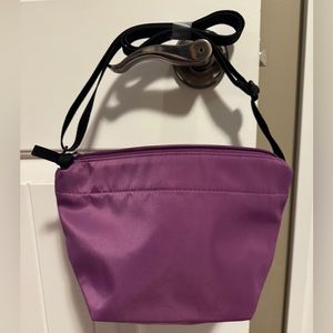 Uniqlo Purple crossbody nylon bag